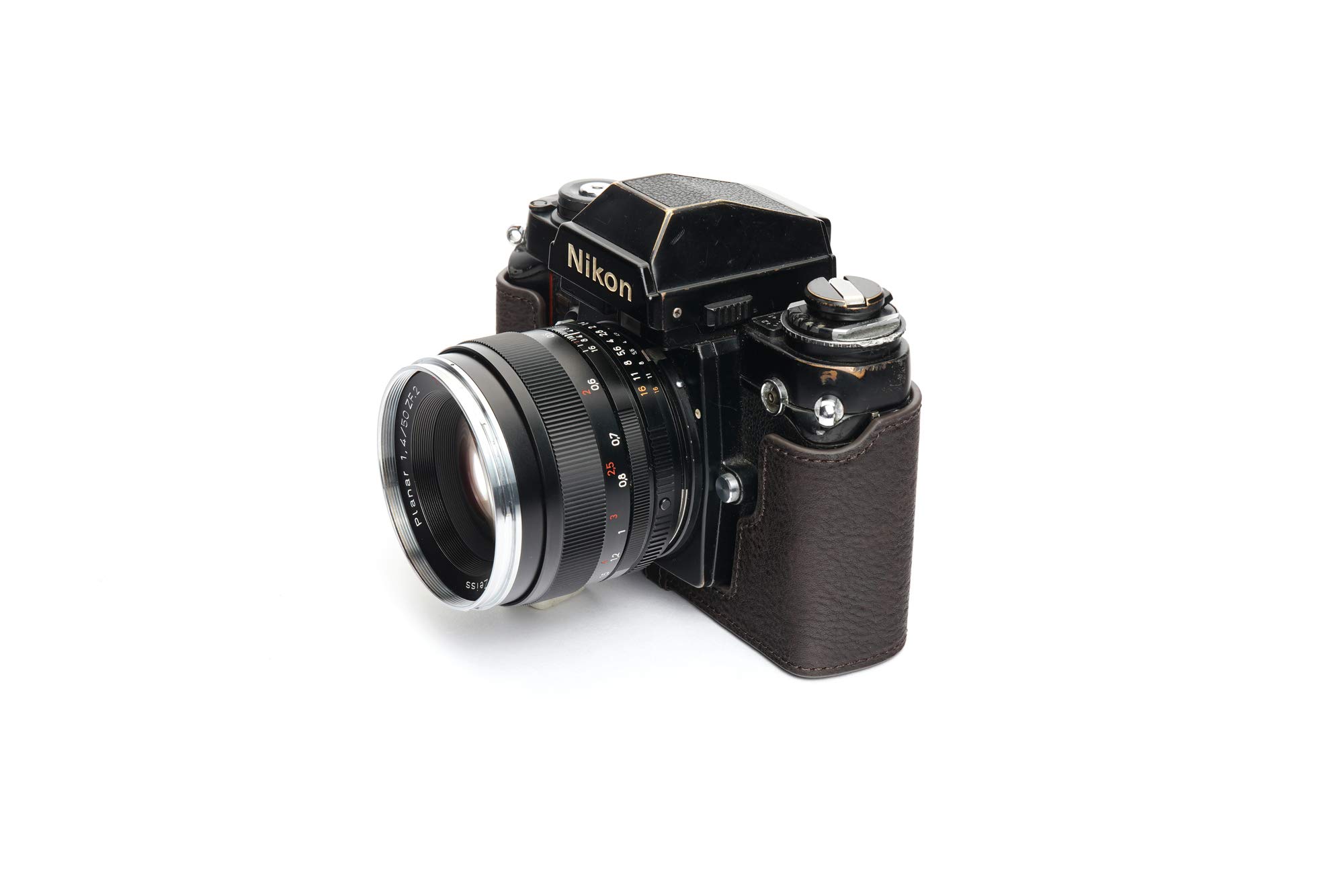 Amazon.co.jp: BolinUS Nikon F3ケース ハンドメイド 本革 ハーフ